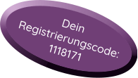 Dein  Registrierungscode: 1118171